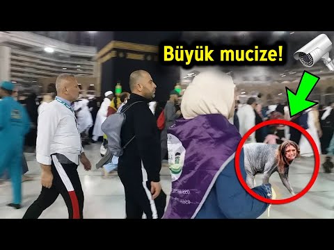 Mekke-i Mükerreme’de Yaşanan Bu Anlar Kameralara Yakalanmış Olmasa Kimse Olanlara İnanmazdı!