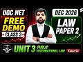 UGC NET Law Paper 2 | International humanitarian law (IHL) | Conventions & Protocols UGC NET | Karan