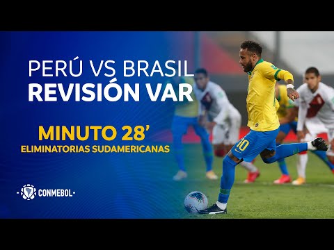 Eliminatorias | Revisión VAR | Perú vs Brasil | Minuto 28