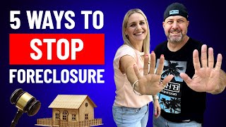 5 Ways To Stop Foreclosure