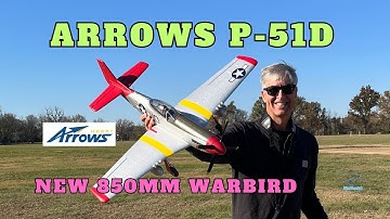 Arrows Hobby P-51D Mustang 850mm - Nice little warbird