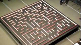 Swift Robotic Mouse navigates huge maze in less than 4 seconds!