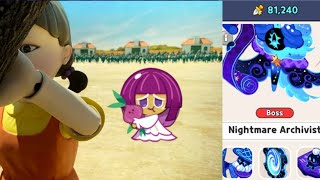 Cookie Run Kingdom: Onion Vs Nightmare Archivist(7-30 Normal Mode)