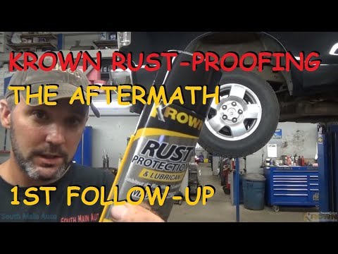 Krown Rust Proofing: The Aftermath 5 Months Later...