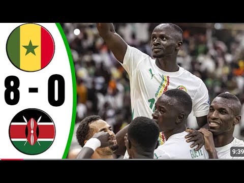 Senegal Vs Kenya 8 0 All Goals Highlights 2025