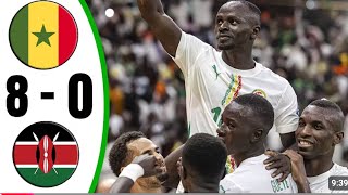 Senegal vs Kenya 8-0 - All Goals & Highlights - 2025