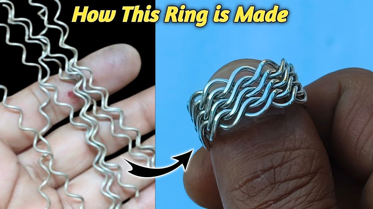 Easy Silver Rings DIY Silver Spring Ring/Handmade ring/Easy & Beautiful/Jewelry Making ...