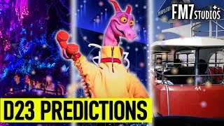 NEW TOMORROWLAND? FIGMENT? D23 2024 RUMORS and PREDICTIONS (Disneyland & Walt Disney World)
