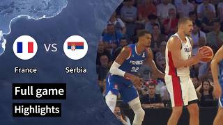 Wembanyama Vs Jokić | France vs Serbia game2 highlights | Friendly Game August 23,2026