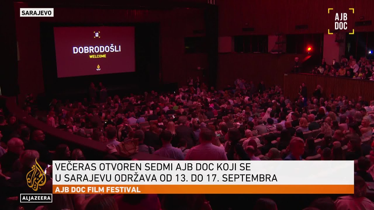 مئات الأشخاص في افتتاح مهرجان AJB DOC السابع للأفلام الوثائقية