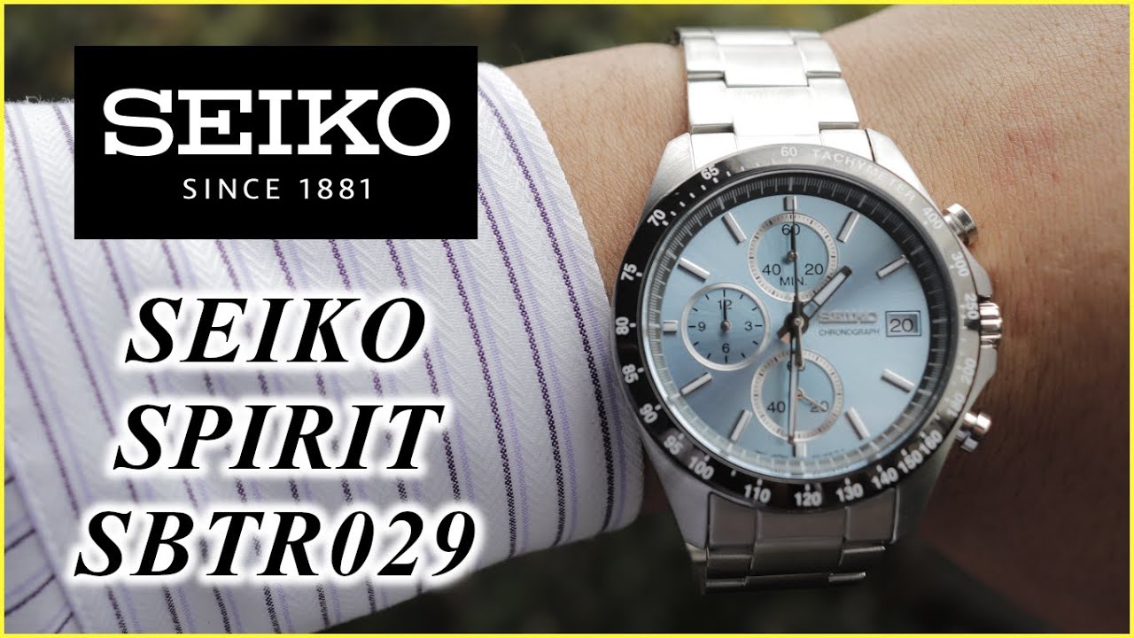 【SEIKO SPIRIT SBTR029】Unboxing and Review.