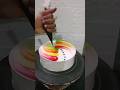 New cake recipe dining document Idea remboo malti colour #cake #youtubeshorts #cakedesign #viralshor