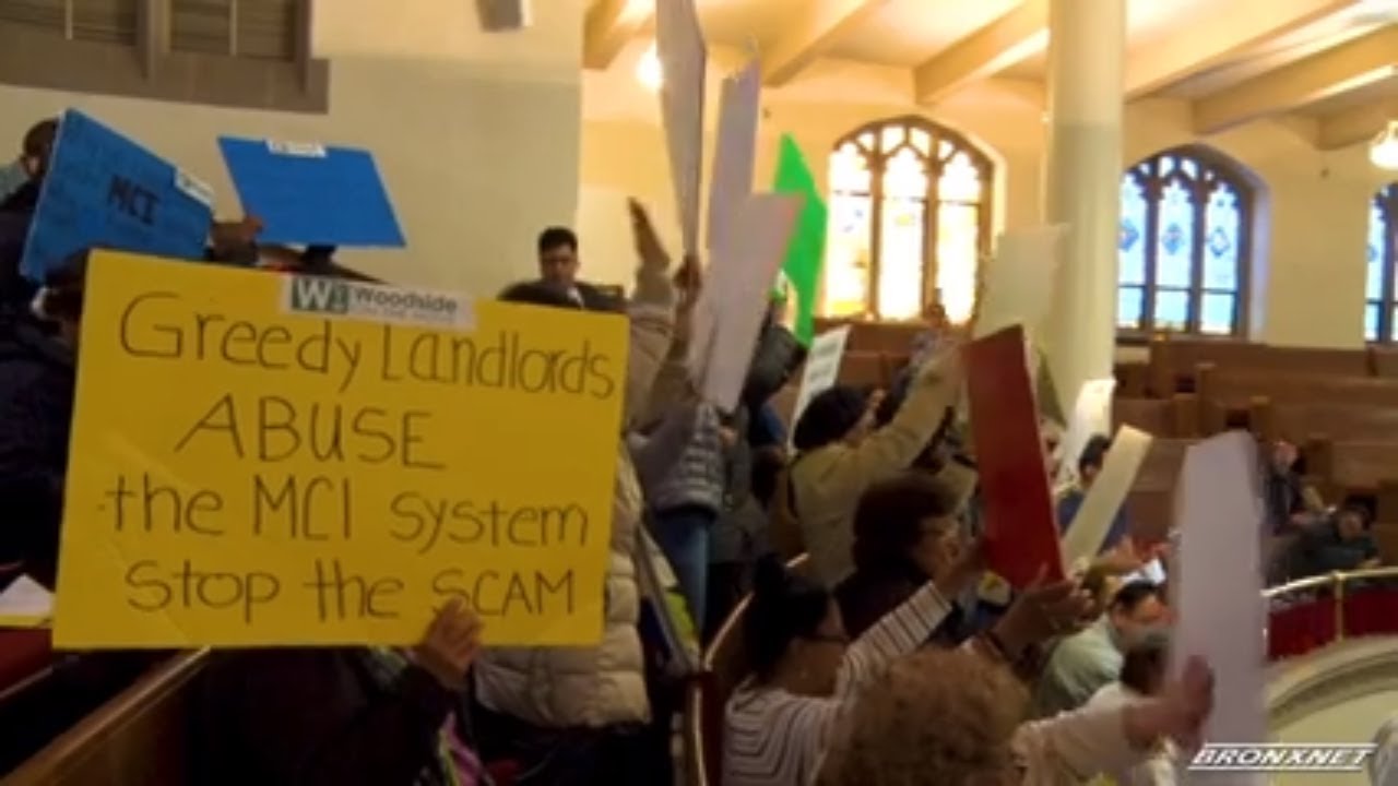 Bronx Journal   Housing March