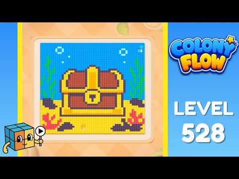 Colony Flow Level 528 Walkthrough Solution