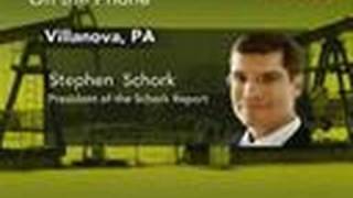 Schork Says Crude Oil's Decline Linked to U.S. Dollar: Video