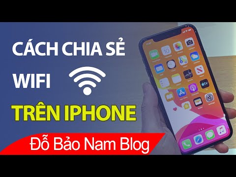 Video Cách chia sẻ wifi trên iPhone, phát wifi & đổi tên... - youtube