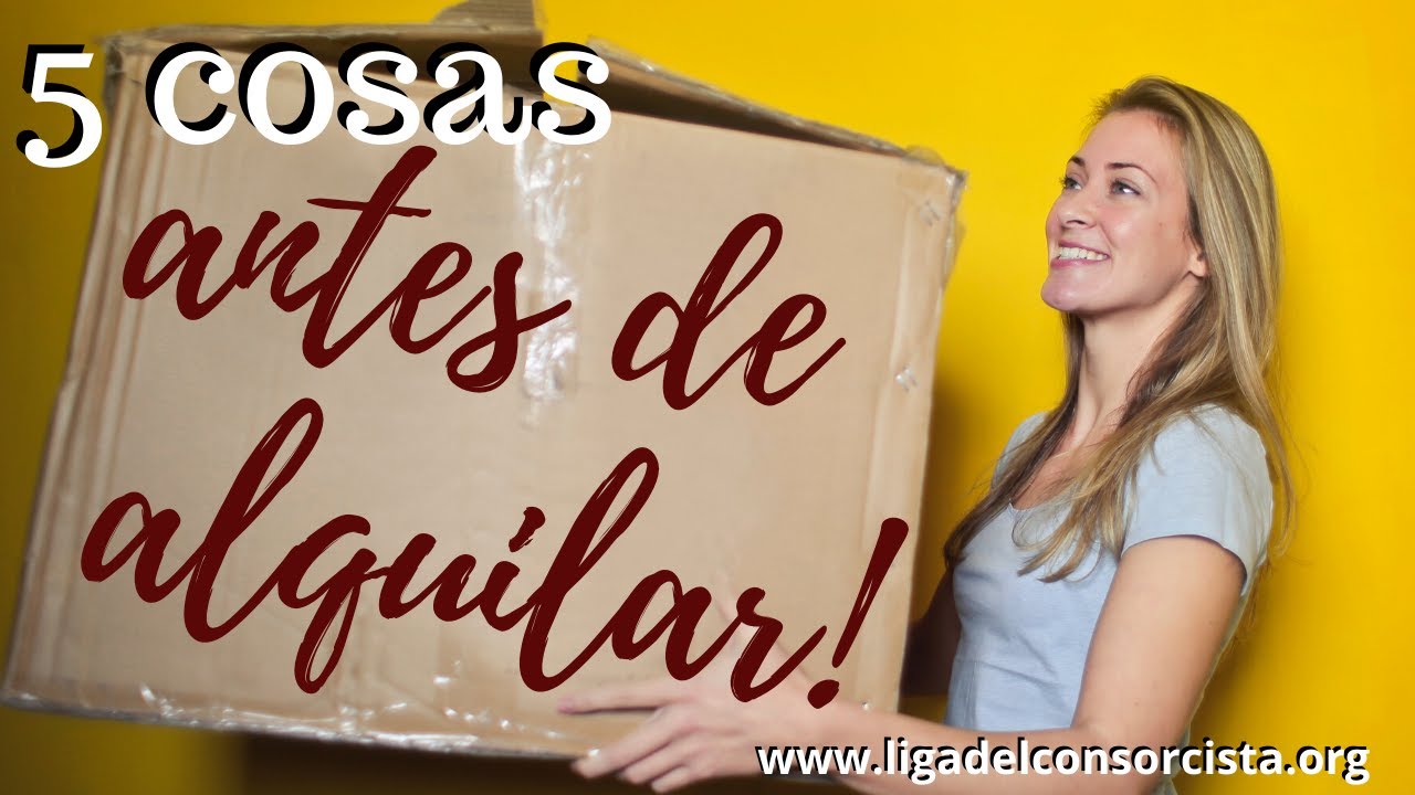 😱 5 COSAS que debieras saber ANTES DE ALQUILAR 🤔 - YouTube