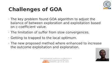 Modified Grasshopper Optimization Algorithm in Machine Learning Applications