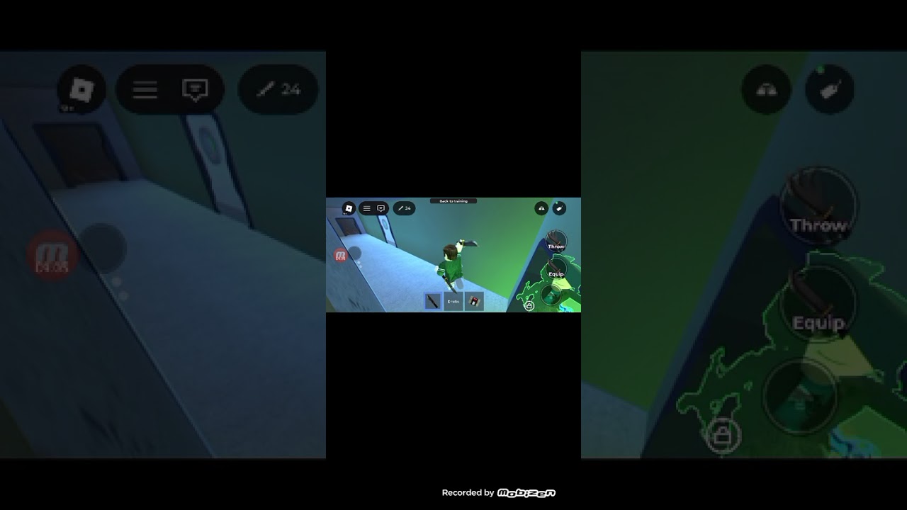 Mm2 aim trainer của Dũng TV mobizen - Roblox VN 2006