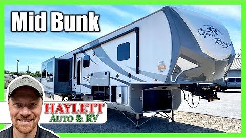 (Sold) Used 2018 Open Range 371MBH Mid Bunk Fifth Wheel RV For Sale
