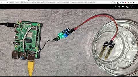 Raspberry Pi Water Sensor Notification system