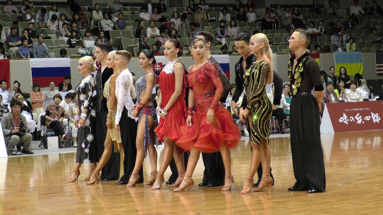 4K 2016 WDSF Open Youth Latin in Japan | Awards Ceremony