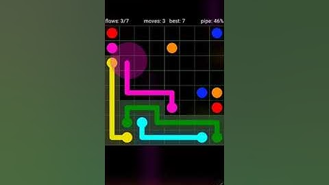 How To Solve Flow Free Classic Pack Level 6 8x8 Board Walk Through Solution Walkthrough