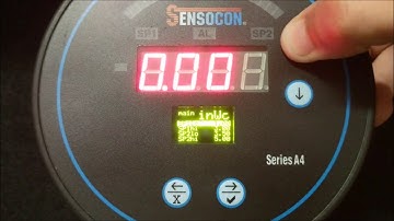 Menu Navigation - Series A4 Digital Differential Pressure Control