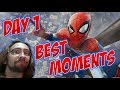 Max plays SPIDERMAN (Day 1 Compilation by RagenGaming)