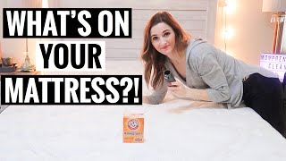 BAKING SODA FOR MATTRESS CLEANING | DIY MATTRESS CLEANER | ANDREA JEAN SPRINT CLEAN WITH ME