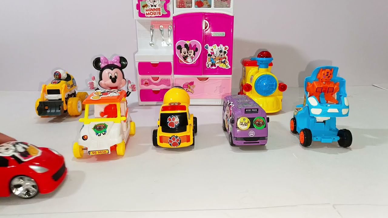 9 Minutes Satisfying of Unboxing Disney Minnie Mouse Kitchen Set & Smoke Sprint | Review Toys ASMR
