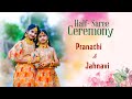 Pranathi and jahnavi halfsaree ceremony