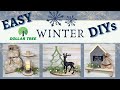 EASY Winter DIYs for CHEAP - BEAUTIFUL Cabin or Lodge Home Decor