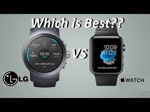 LG Watch Sport Vs  Apple Watch 2 Smartwatch Comparison