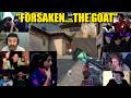 Valorant pros/streamers react to PRX Forsaken's INSANE 1v3 CLUTCH against G2