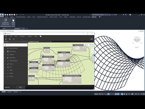 Dynamo  Extension for Advance Steel 2020