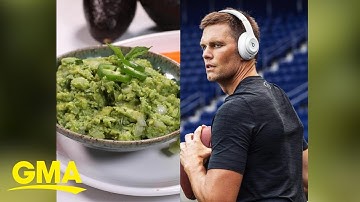 Tom Brady’s favorite guacamole recipe is the MVP of healthy snacks l GMA Digital