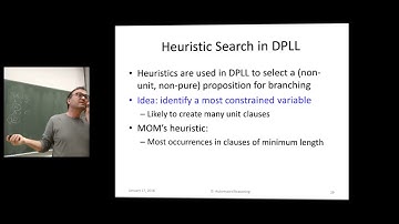 Intelligent Systems 2018 L7P2 More on Automated Reasoning