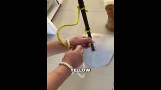 The Physics of Interlocking Loops and Spatial Escape Tactics