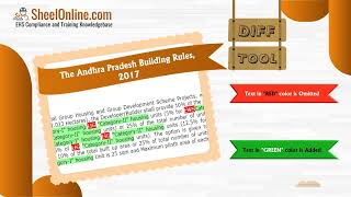 Sheelonline Diff Tool To View Recent Amendments