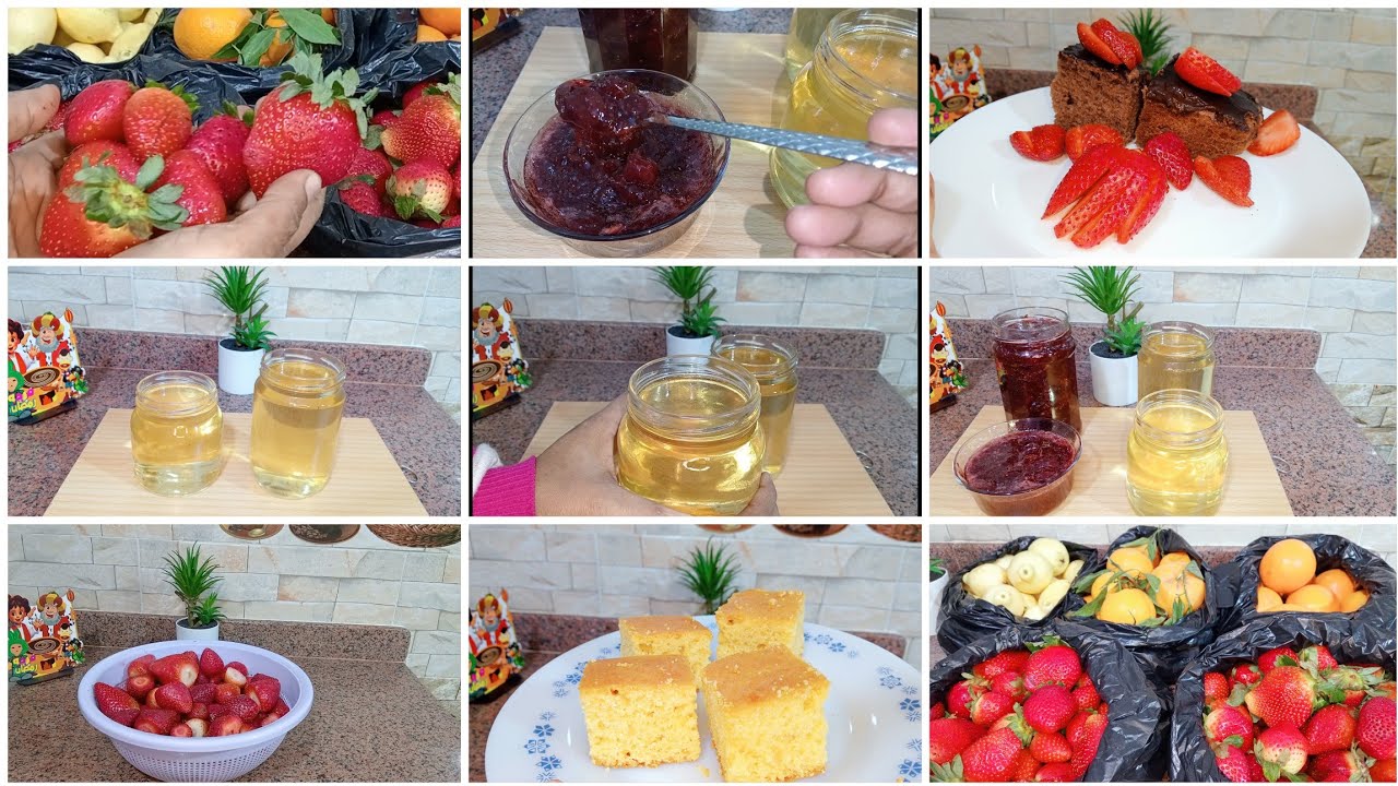 أفكار افتصاديه شهر رمضان 2026🌛مربي الفراوله🍓 +شربات الحلويات بطريقه ناجحه وعمليه 💯