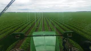 USA FL A van Wyk Spraying beans