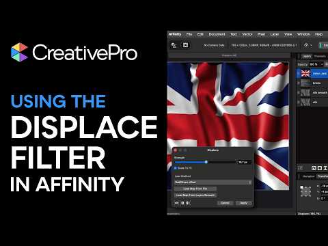 Affinity: Using the Displace Filter (Video Tutorial)