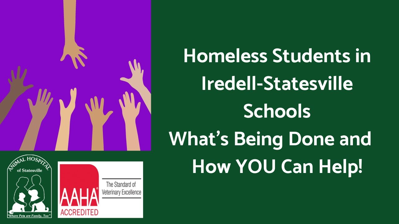 Homeless Students in Iredell Statesville Schools How YOU Can Help YouTube