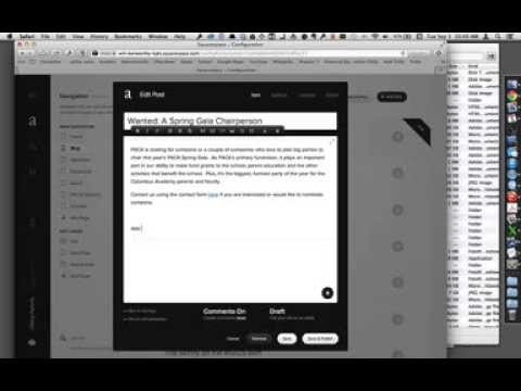 Upload Docs to Squarespace - YouTube