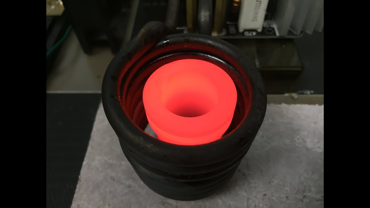 1000W Induction Heating Part 3 Melting Aluminum YouTube