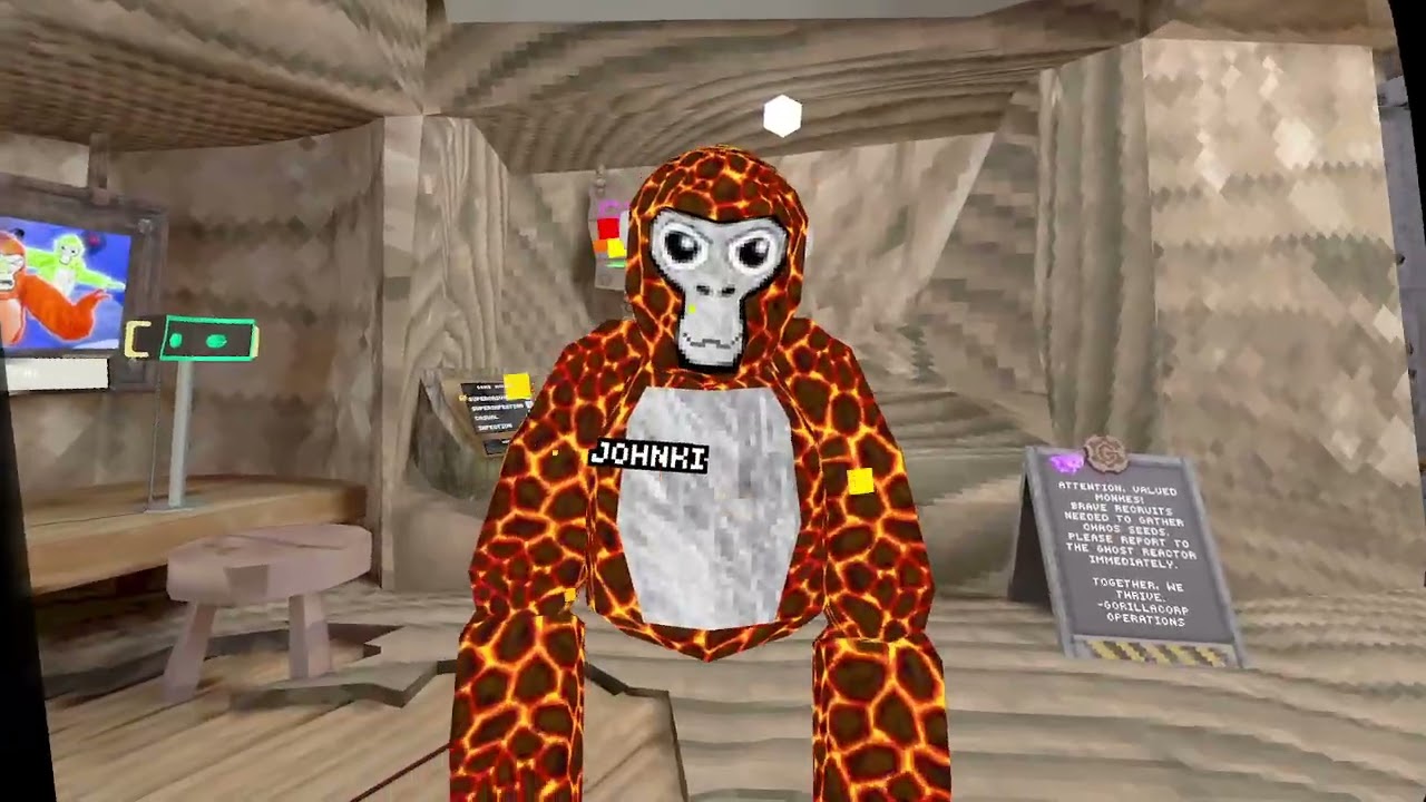 playing round sorry for robot mic