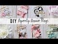 DIY Paperclip Banner Flag Decorative Planner Clips Embellishment Tutorial | Scrapcraftastic