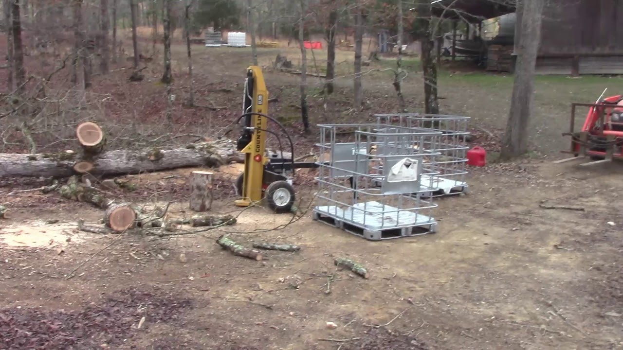 Easy Firewood Management with IBC Totes