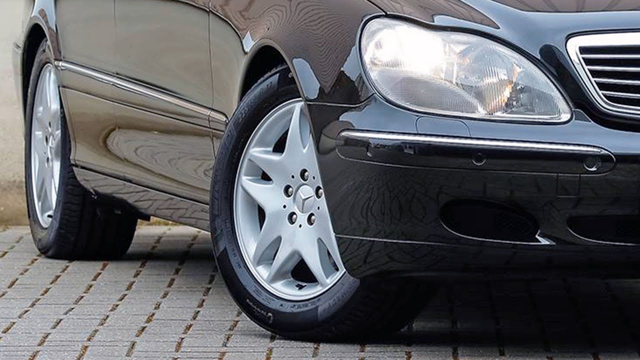 w220 Mercedes-Benz S320 black beautiful S-class, 1999 - YouTube